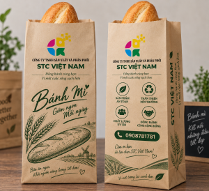 In Túi Đựng Bánh Mì Giá Rẻ Tại Hà Nội